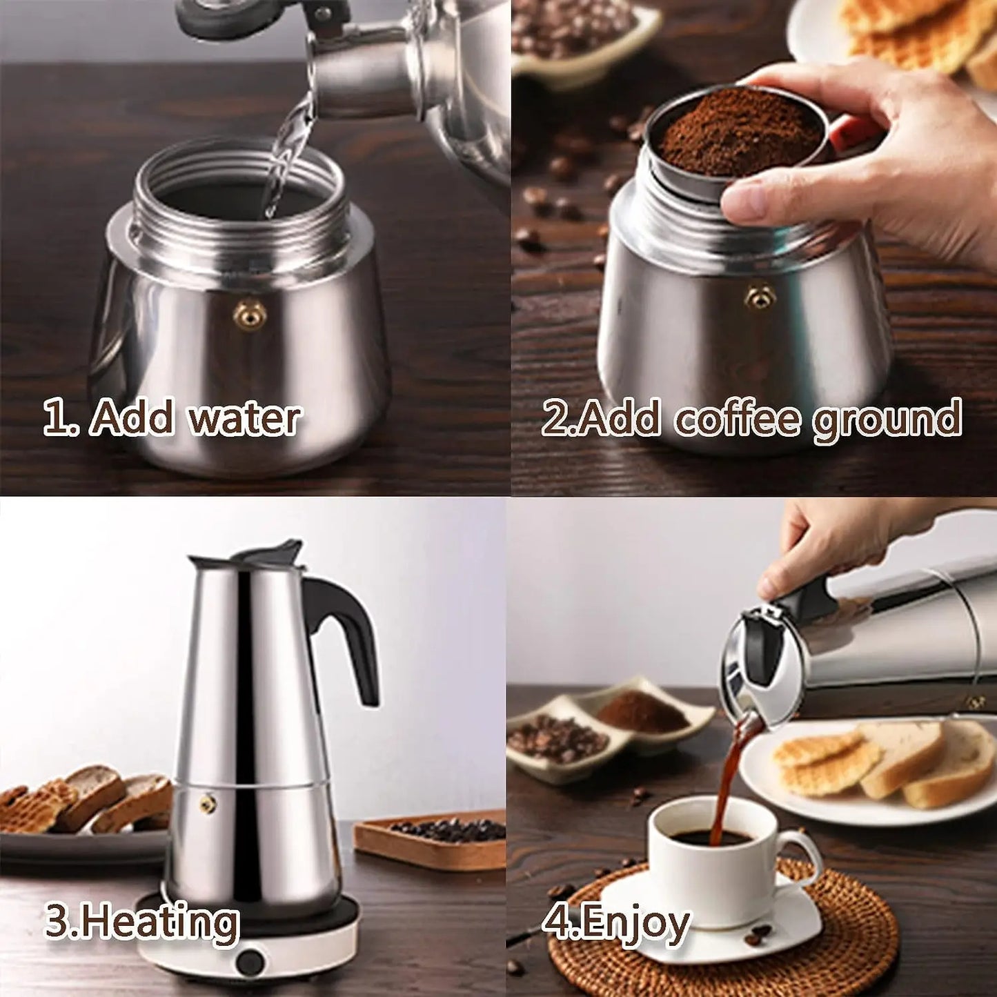 Cafetera Expreso 9 Tz - Espresso Cremoso para Todos, en Minutos + Envío Gratis