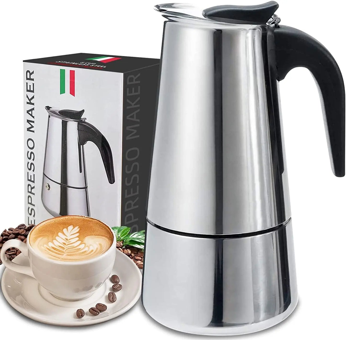Cafetera Expreso 9 Tz - Espresso Cremoso para Todos, en Minutos + Envío Gratis